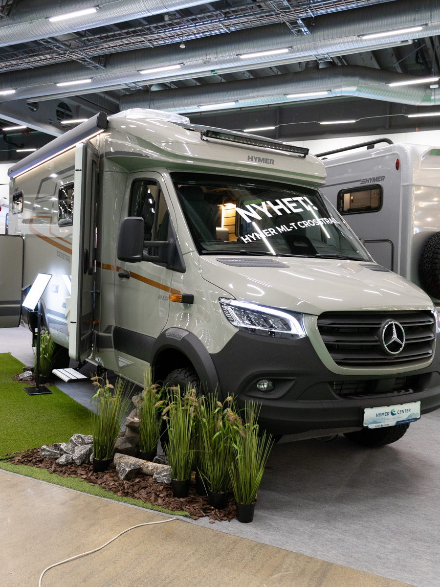 4x4 husbil på mässan Stockholm Husvagn Husbil i Älvsjö