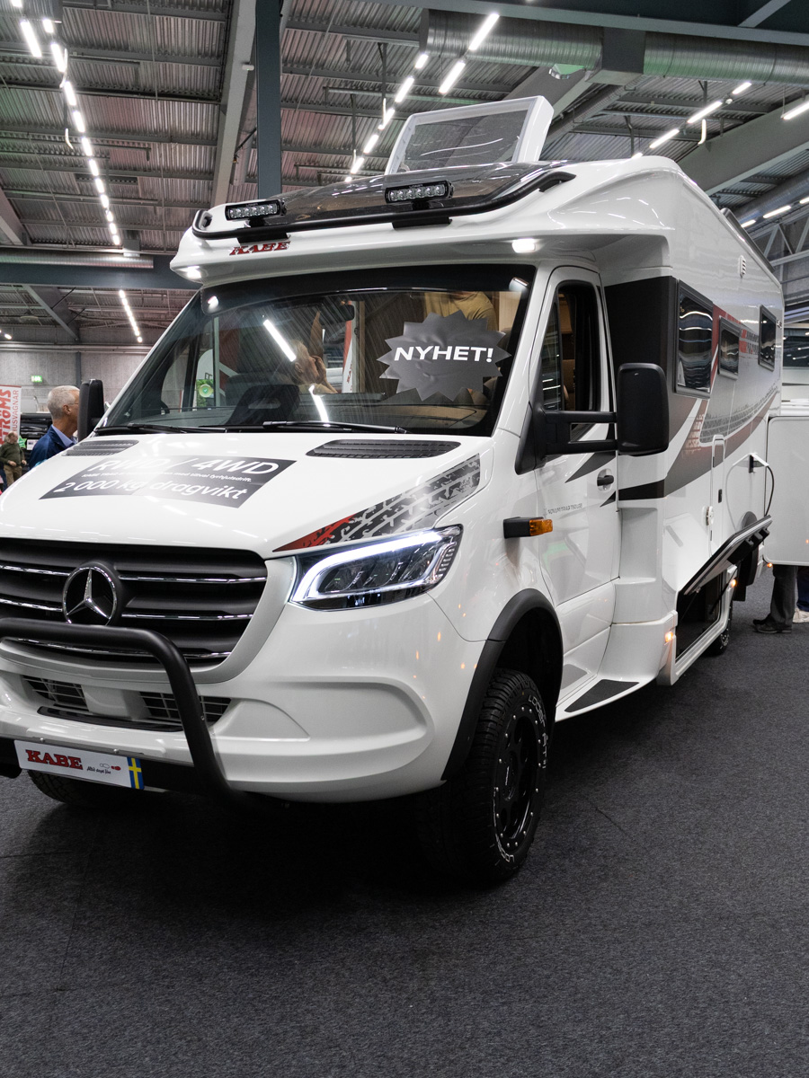 4x4 husbil på mässan Stockholm Husvagn Husbil i Älvsjö
